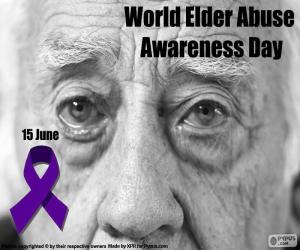 Puzzle Η παγκόσμια ημέρα κατά της κακοποίησης και της κακομεταχείρισης σε μεγάλη ηλικία